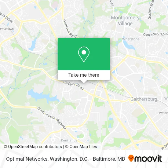 Optimal Networks map
