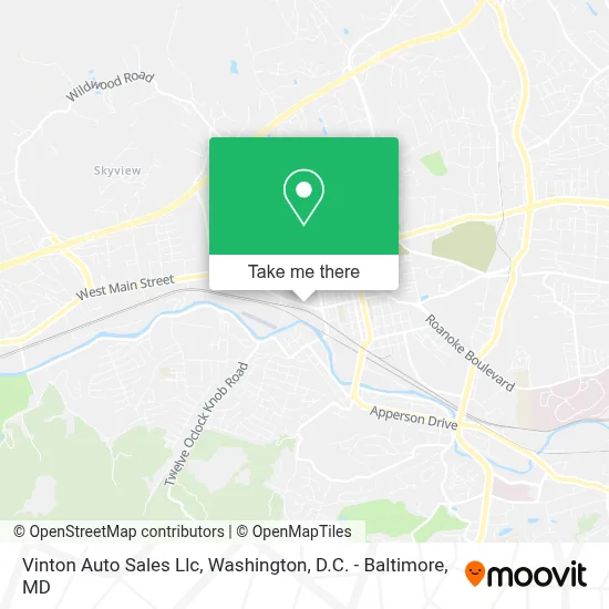 Vinton Auto Sales Llc map