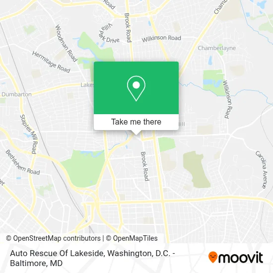 Auto Rescue Of Lakeside map