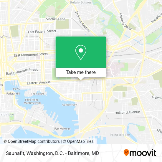 Saunafit map
