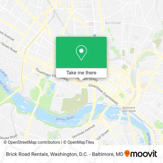 Brick Road Rentals map