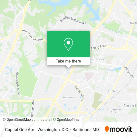 Capital One Atm map