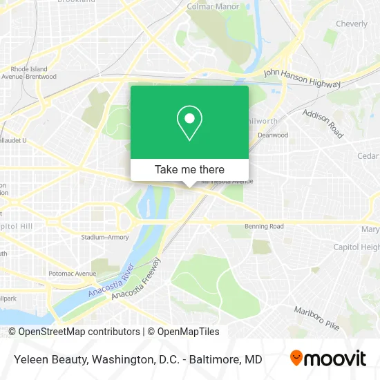 Yeleen Beauty map