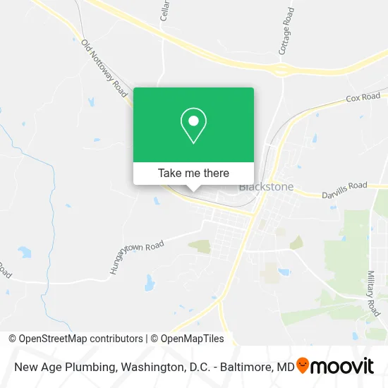 New Age Plumbing map