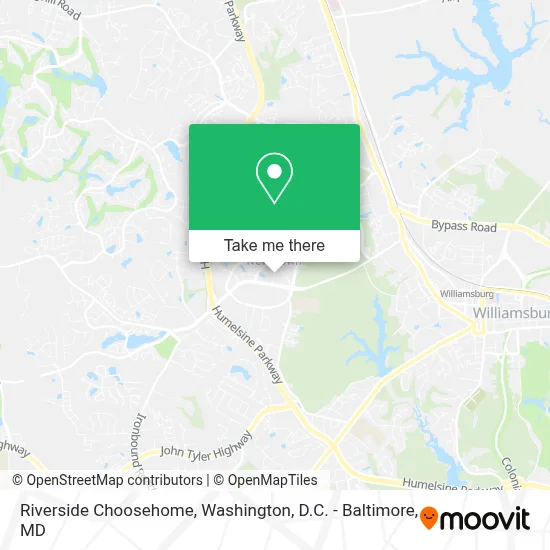 Riverside Choosehome map