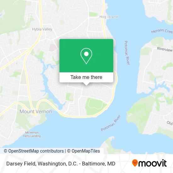 Darsey Field map