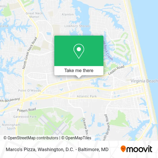 Marco's Pizza map