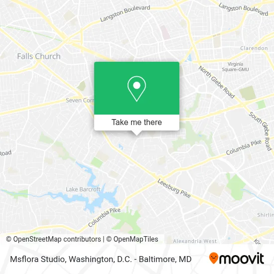 Msflora Studio map