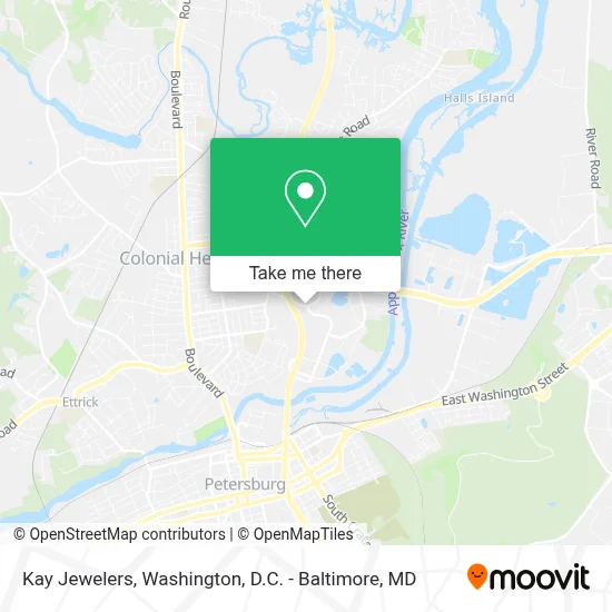 Kay Jewelers map