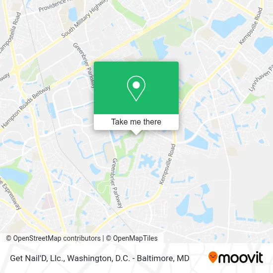 Get Nail'D, Llc. map