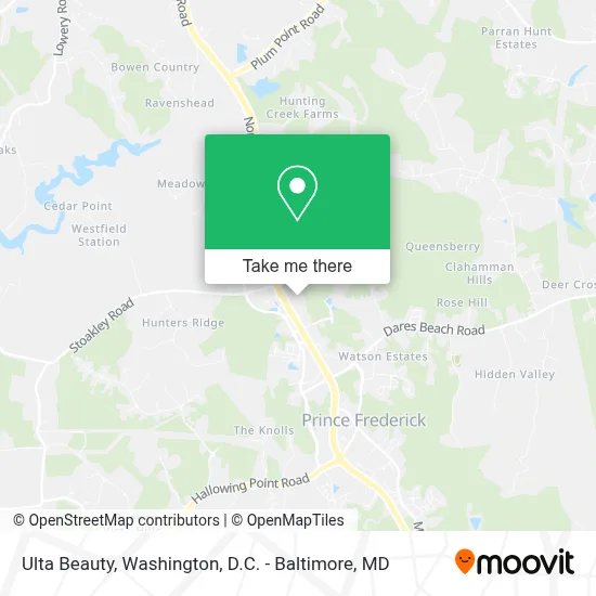 Ulta Beauty map