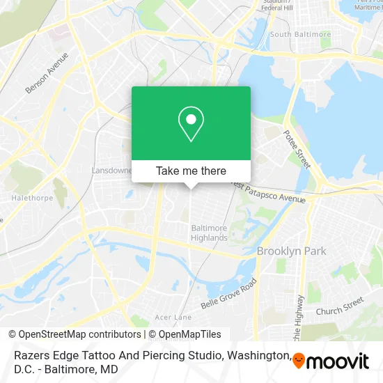 Razers Edge Tattoo And Piercing Studio map