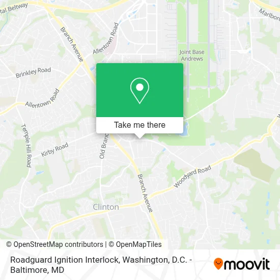 Roadguard Ignition Interlock map