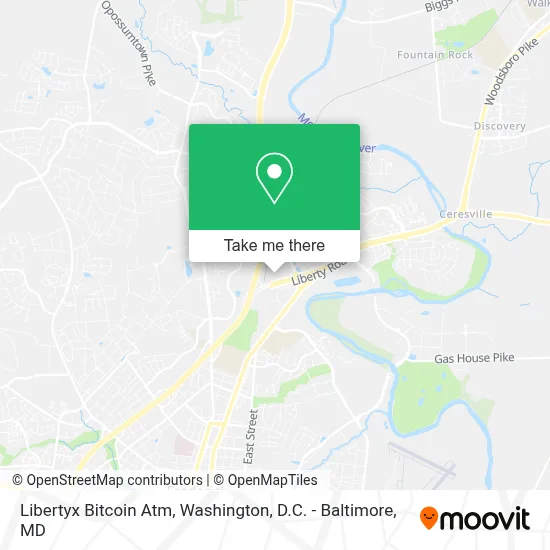 Libertyx Bitcoin Atm map
