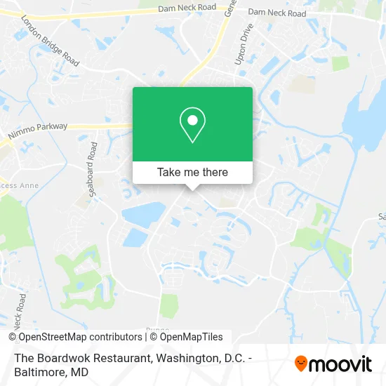 The Boardwok Restaurant map