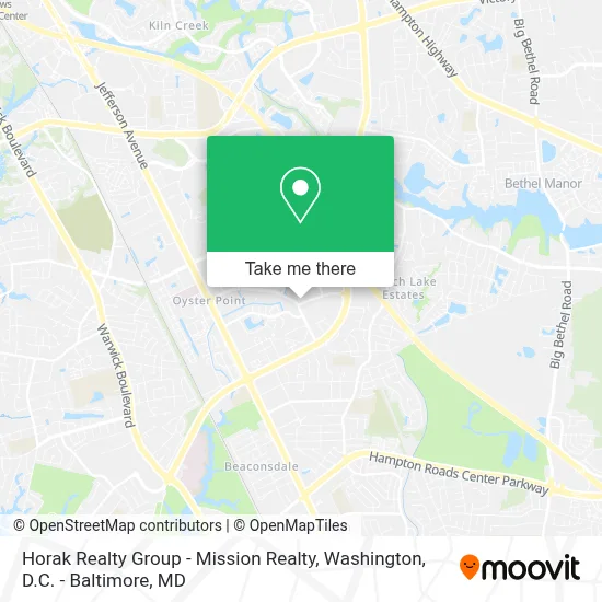 Horak Realty Group - Mission Realty map