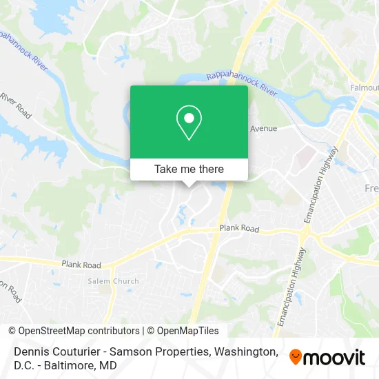 Dennis Couturier - Samson Properties map