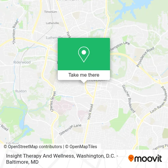Insight Therapy And Wellness map