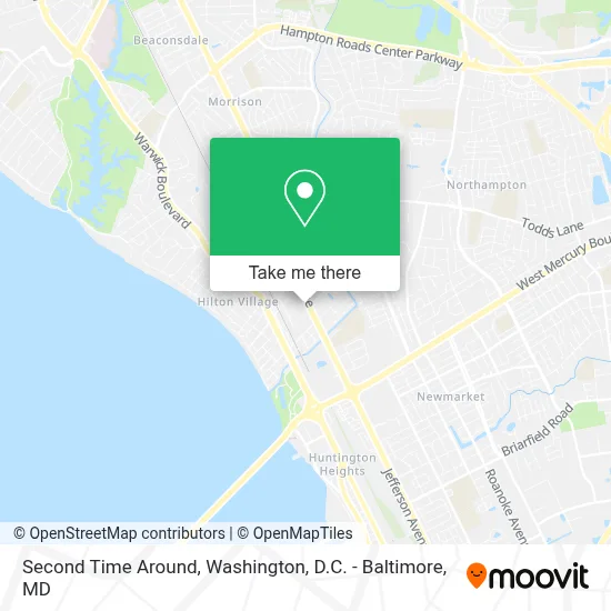 Second Time Around map