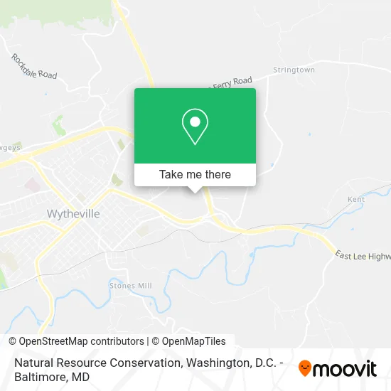 Natural Resource Conservation map