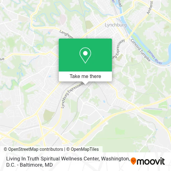 Living In Truth Spiritual Wellness Center map