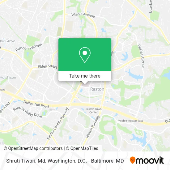 Shruti Tiwari, Md map