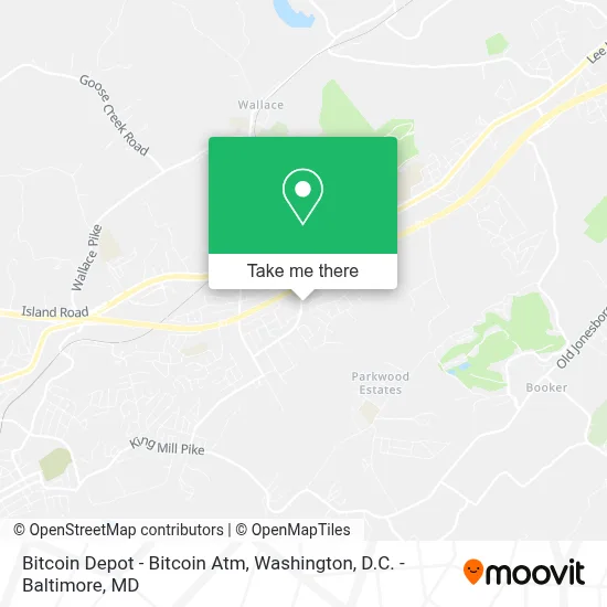 Bitcoin Depot - Bitcoin Atm map