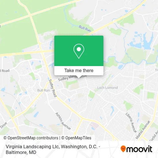 Virginia Landscaping Llc map