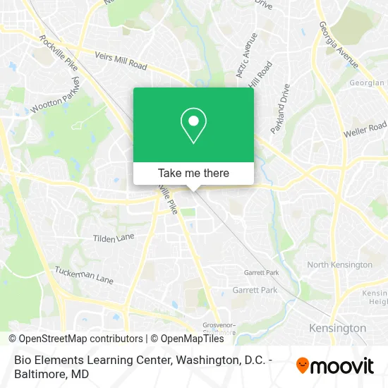 Bio Elements Learning Center map