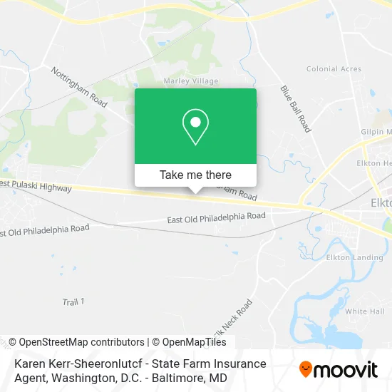 Karen Kerr-Sheeronlutcf - State Farm Insurance Agent map