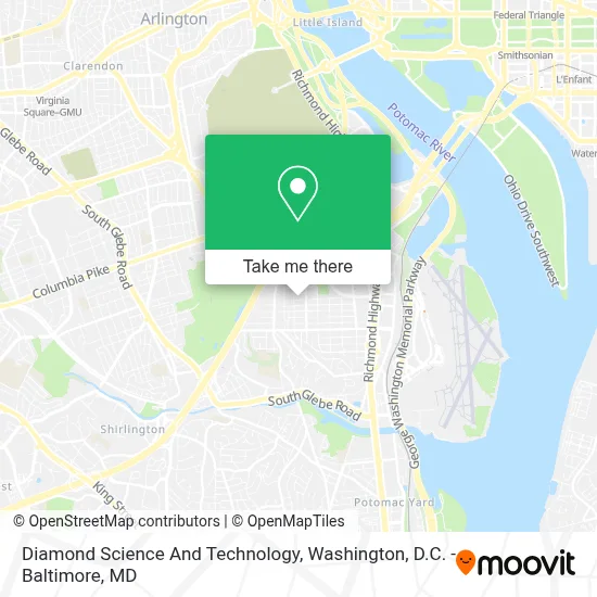 Diamond Science And Technology map