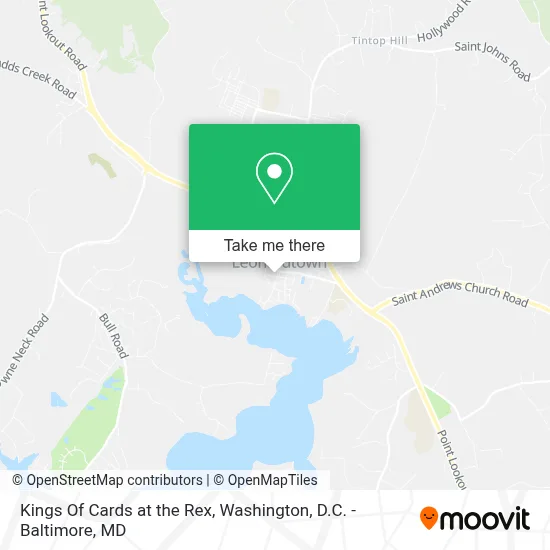 Kings Of Cards at the Rex map