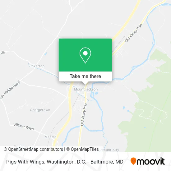 Pigs With Wings map