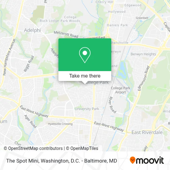 The Spot Mini map