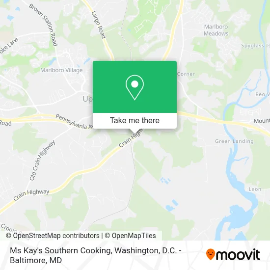 Ms Kay's Southern Cooking map