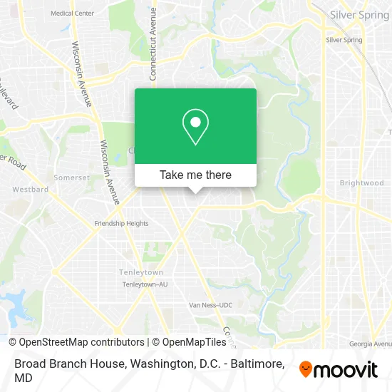 Broad Branch House map