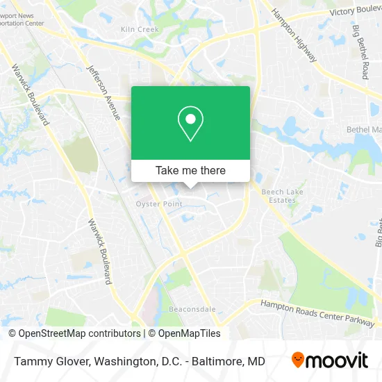 Tammy Glover map