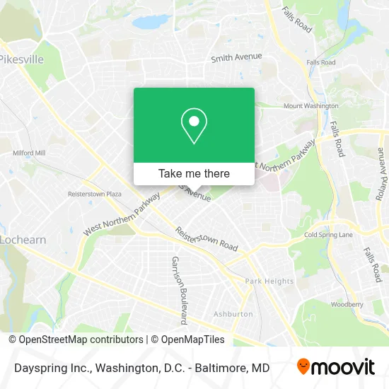 Dayspring Inc. map