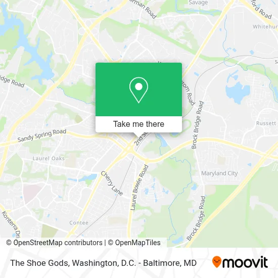 The Shoe Gods map