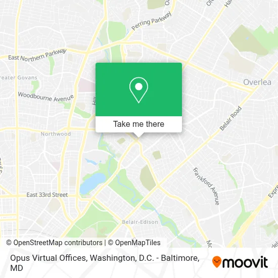 Opus Virtual Offices map
