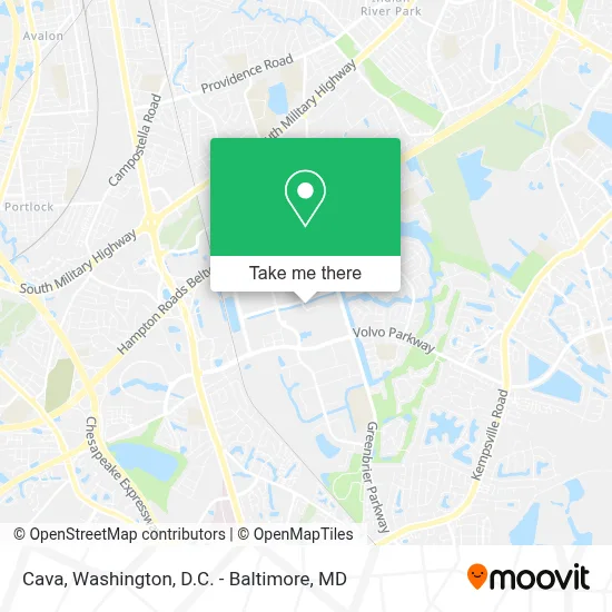 Cava map