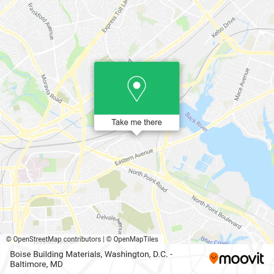 Boise Building Materials map