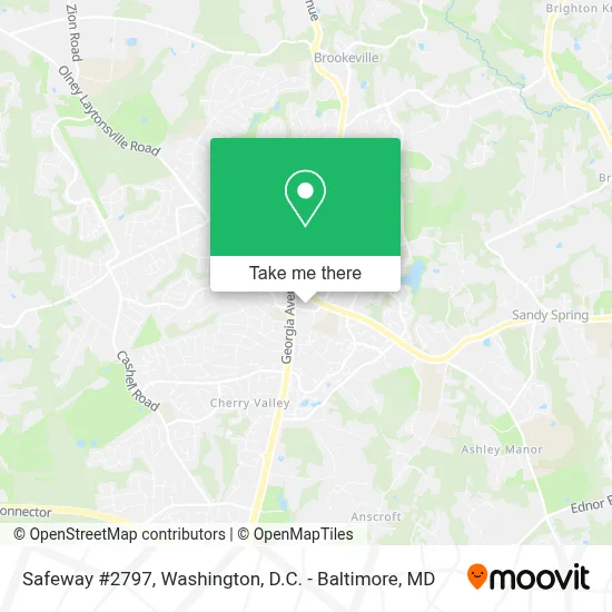 Safeway #2797 map