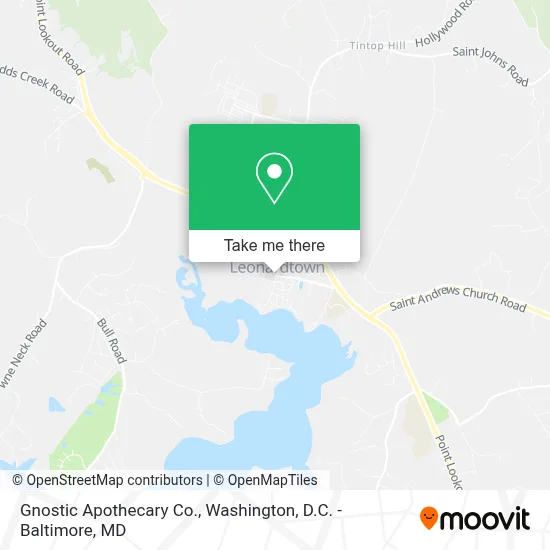 Gnostic Apothecary Co. map