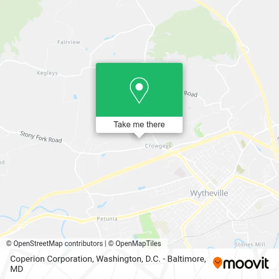 Coperion Corporation map