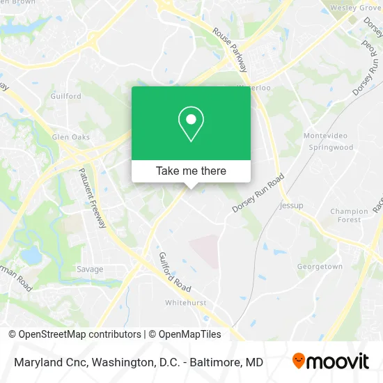 Maryland Cnc map