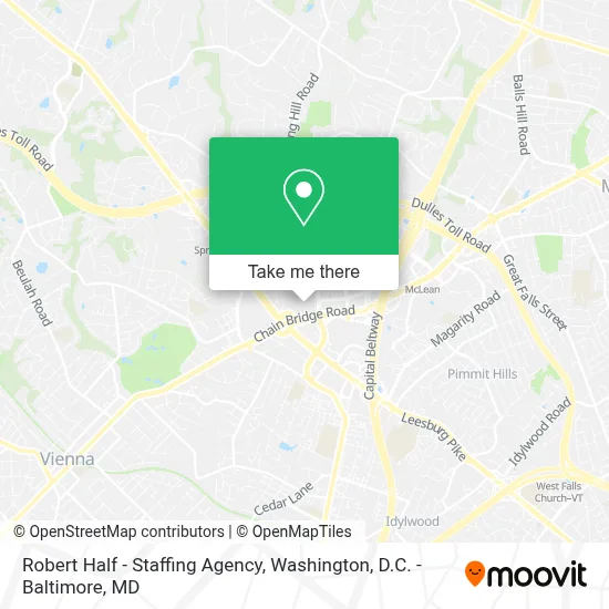 Robert Half - Staffing Agency map