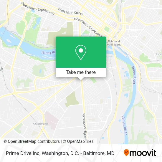 Prime Drive Inc map