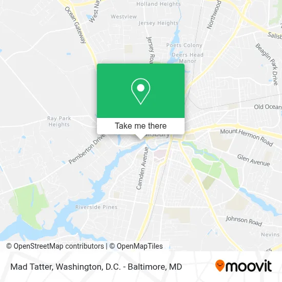 Mad Tatter map