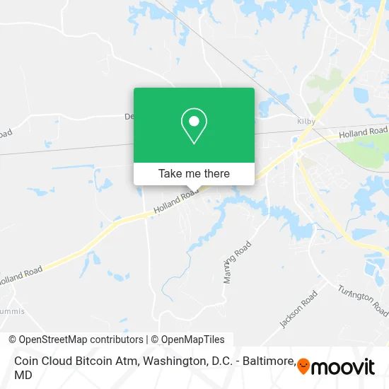 Coin Cloud Bitcoin Atm map